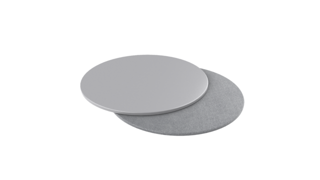 Aluminum Cover for EZ lock Base - Silver Anodized product image