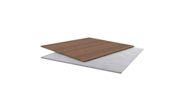 V-Series Aluminum Plate Cover - Special Walnut product image