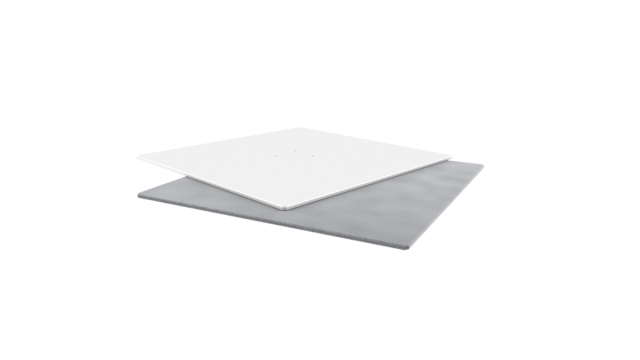 V-Series Aluminum Plate Cover - Summit White product image