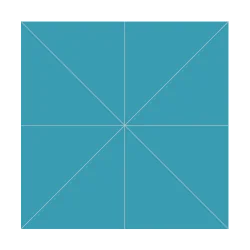 Capri Flex Fiberglass Market Push-Up Umbrella - CAP-F22R Square 7.2' x 7.2' / 2.2m x 2.2m