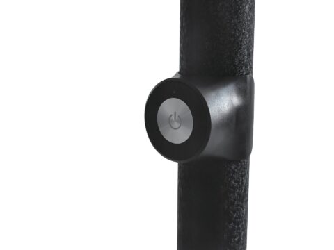 Catania Swirl Aurora umbrella crank lift mechanism closeup.