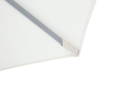 Tempo Chavela umbrella corner detail showing fabric and frame construction