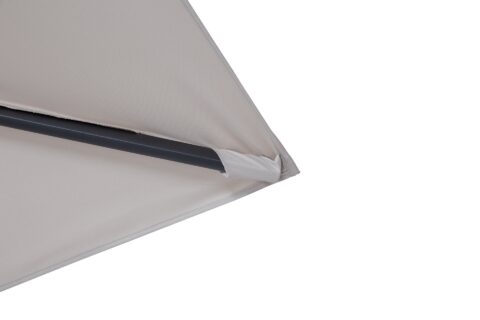 Tempo Cicero umbrella, close-up detail of canopy and rib.