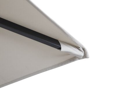 Tempo Easy Life III umbrella showing close-up of corner fabric detail.