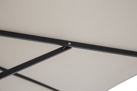 Tempo Easy Life III: Close-up view of the umbrella ribs and frame.