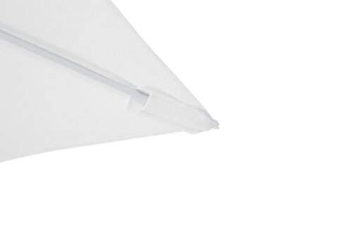 Tempo Ibiza: Close up of umbrella rib attachment and fabric.