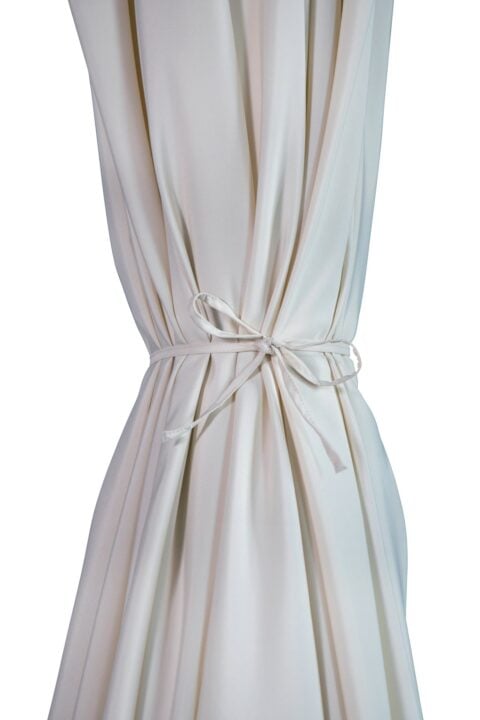 Tempo Istanbul umbrella closed with tie detail.