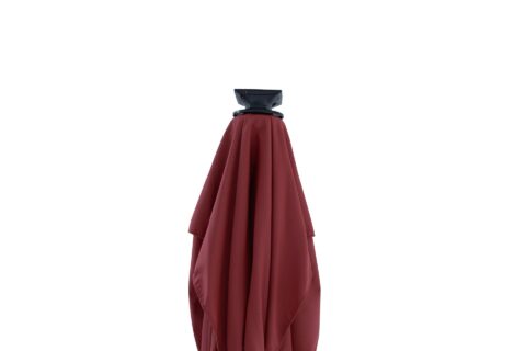 Linea 8x10FT Auto Tilt 2 outdoor umbrella, close-up of ribs