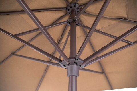 Linea 8x12FT Easy Life closed umbrella fabric close-up.