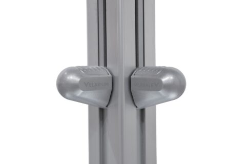 Tempo Maximus umbrella close-up of the Velarium and MuraLev mechanism.