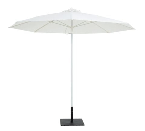 Tempo Miami outdoor umbrella on a white background.
