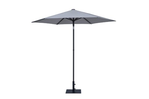 Tempo Piaf outdoor umbrella, full product view on white background.