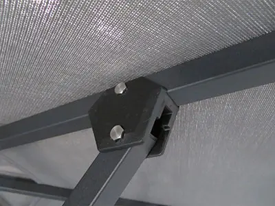 Premium powder-coat finish for corrosion resistance