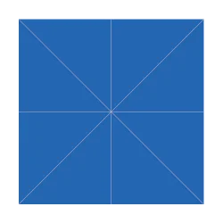 Strada Flex Fiberglass Market Crank Umbrella - STR-F22R Square 7.2' x 7.2' / 2.2m x 2.2m