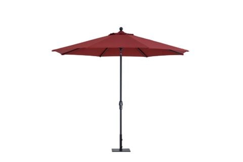 Tempo Sunflower outdoor umbrella, full view on white background