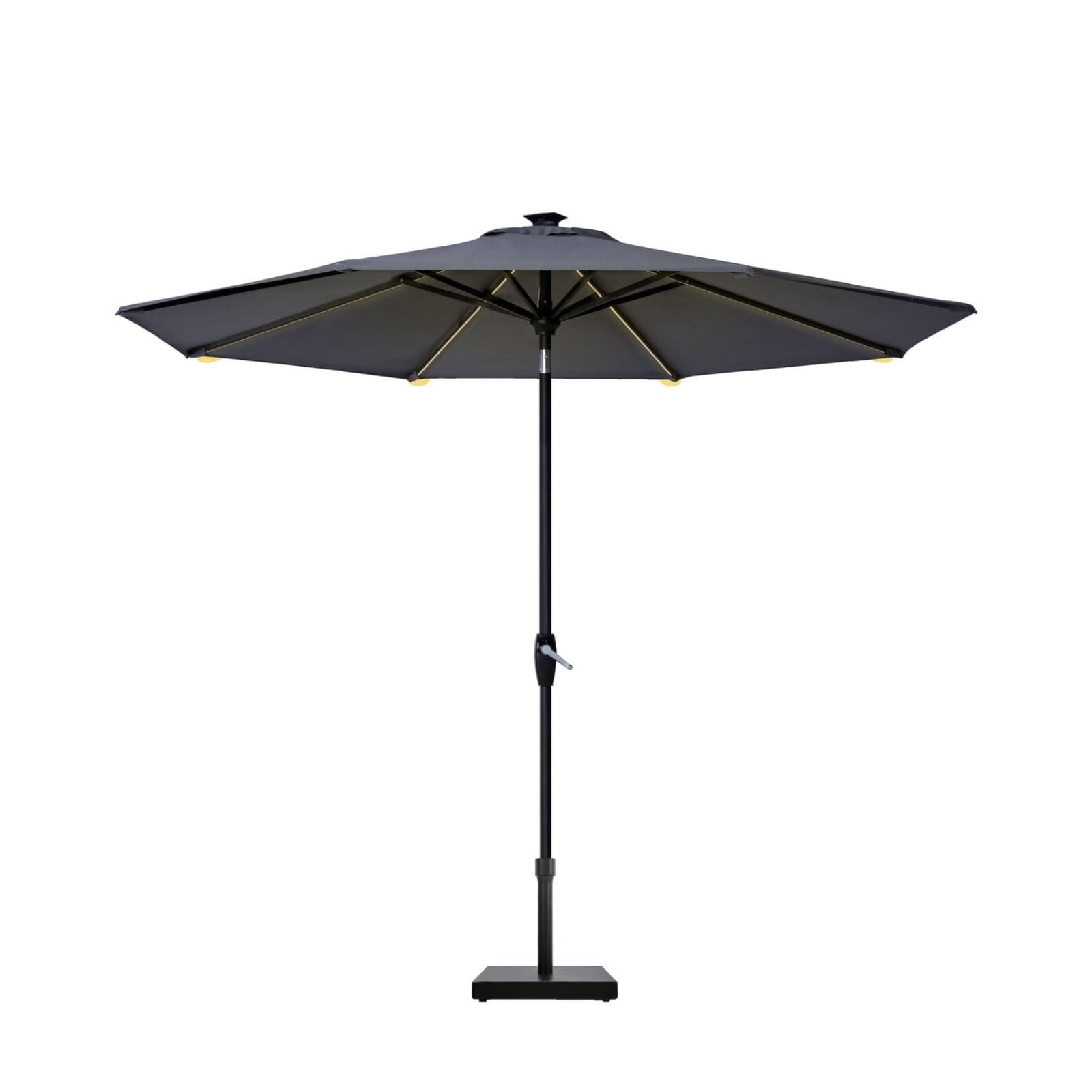 Tempo Linea 11FT Auto Tilt Aurora Aluminum Market Umbrella