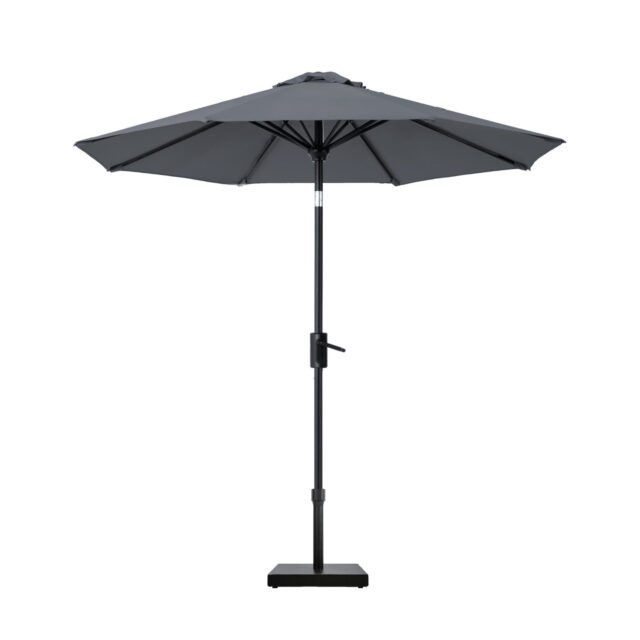 Tempo Linea 7.5FT Push Button Tilt Aluminum Market Umbrella