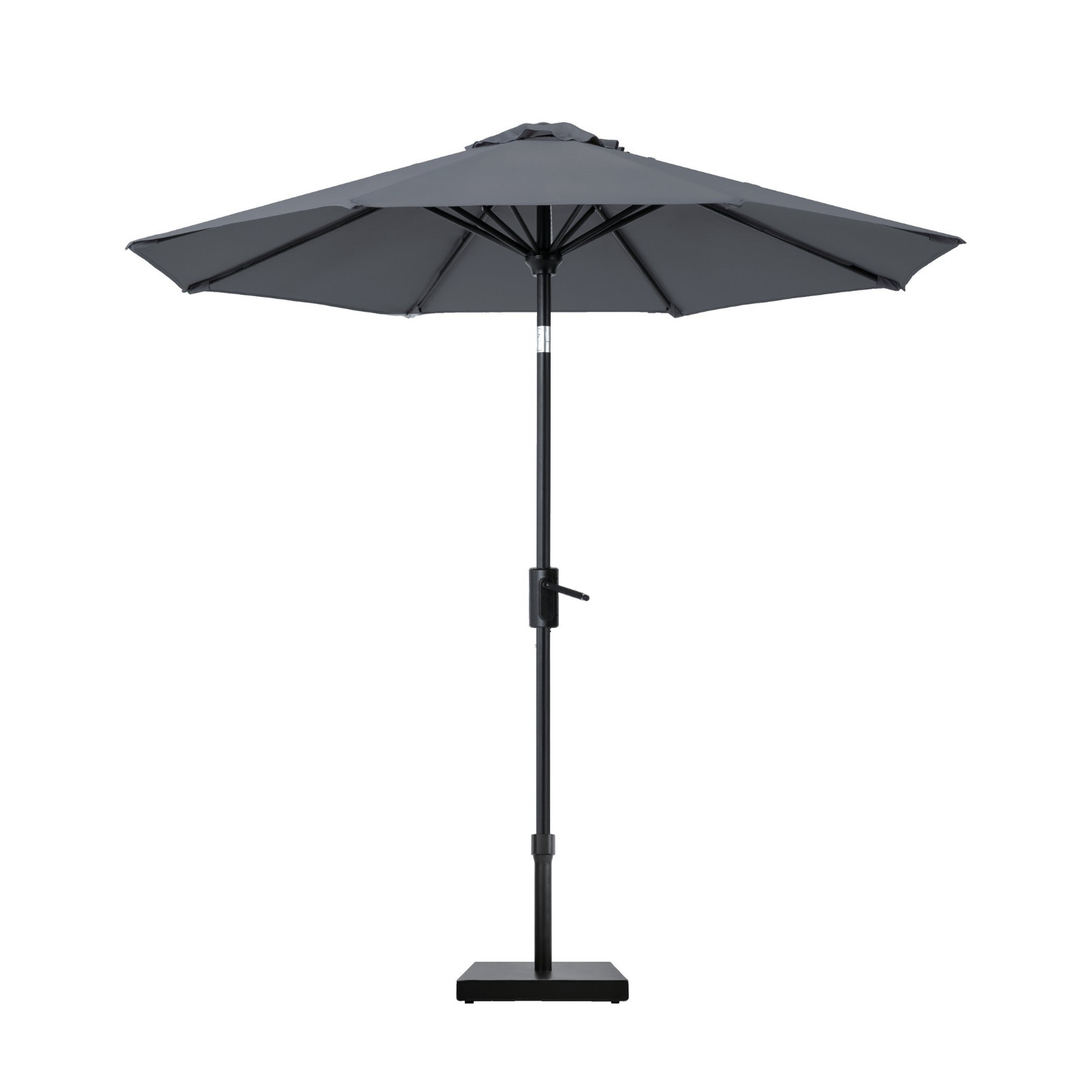 Tempo Linea 7.5FT Push Button Tilt Aluminum Market Umbrella