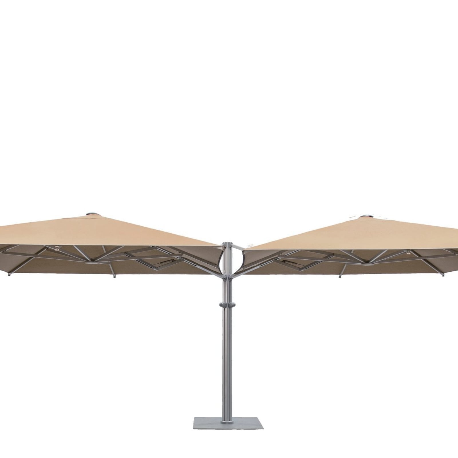 Tempo Maximus Multi-Canopy Aluminum Telescoping Cantilever umbrella