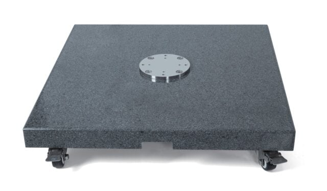 Tempo Rollable Granite Base with wheels