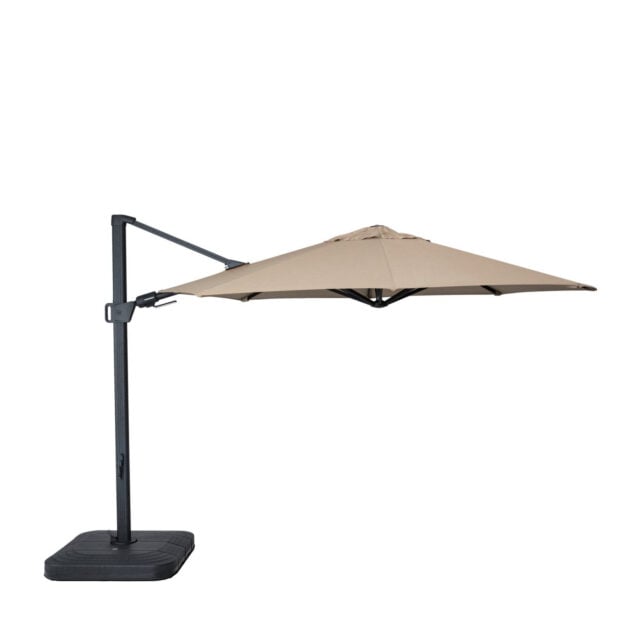 Tempo Zurich 11FT EZ Lift Pro Aluminum Cantilever Umbrella