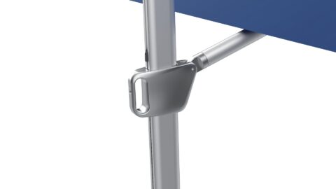 Tempo Tevere outdoor umbrella pole and joint detail.