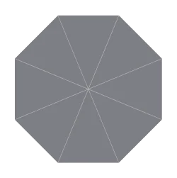 V1 Aluminum Telescoping Cantilever - V1-A330 Round 11' / 3.3m diameter