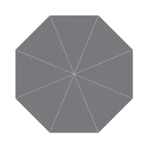 V1X Giant Aluminum Telescoping Cantilever - V1X-A40R Round 13' / 4m diameter