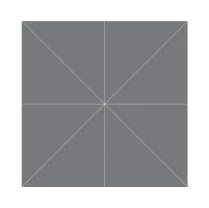 V1X Giant Aluminum Telescoping Cantilever - V1X-A44S Square 13' × 13' / 4m × 4m