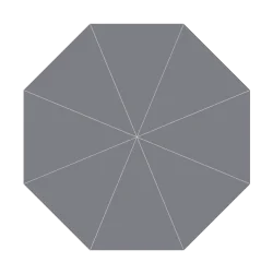 Velo Aluminum Cantilever Umbrella - V32-A300 Round 10' / 3m diameter