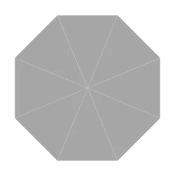 Valencia Aluminum Market Pulley Umbrella - VAL-A27R Round 9' / 2.7m diameter