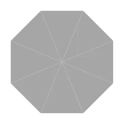 Valencia Aluminum Market Pulley Umbrella - VAL-A30R Round 10' / 3m diameter
