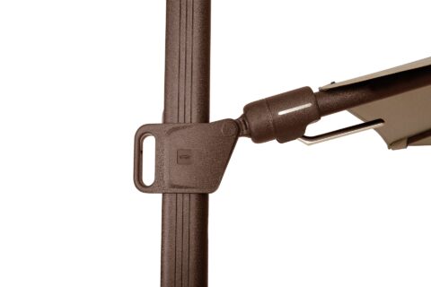 Zurich Aurora umbrella frame color swatch - Mocha